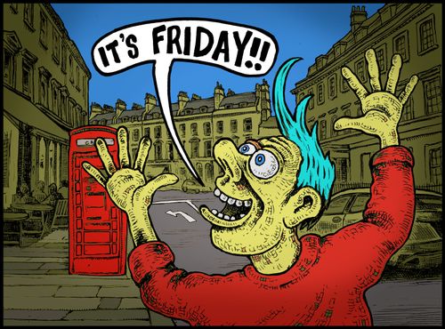 "It's Friday!!"