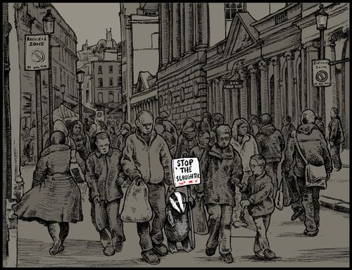 Badger Cull protests