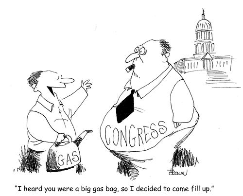 "I heard you were a big gas bag, so I decided to come fill up."