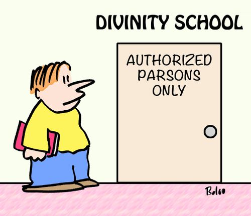 Divinity School - Authorized Parsons Only