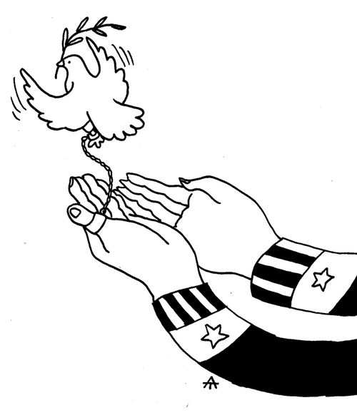 Chaining the Dove of Peace
