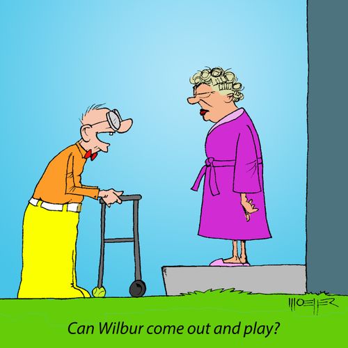 "Can Wilbur come out and play?"