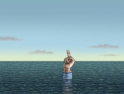 Greece thanks Germany for the bailout