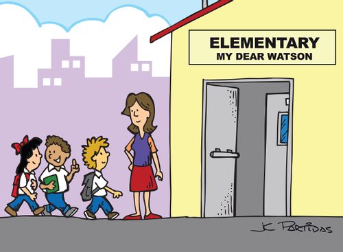 Elementary My Dear Watson.
