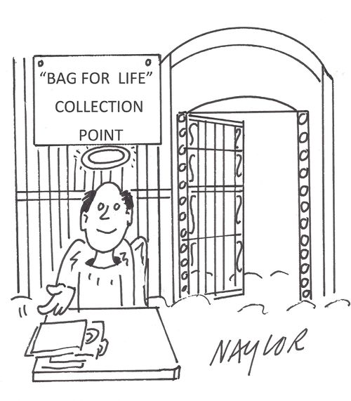 Bag for Life Collection Point.