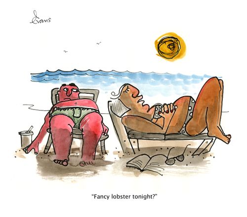"Fancy lobster tonight?"