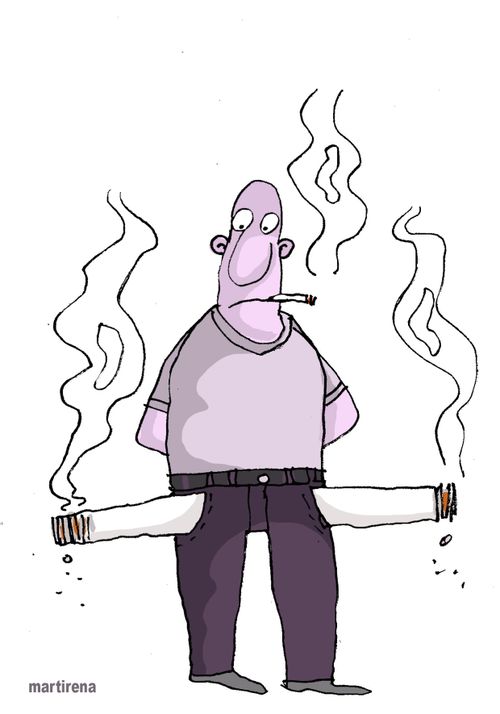 The cost of smoking.