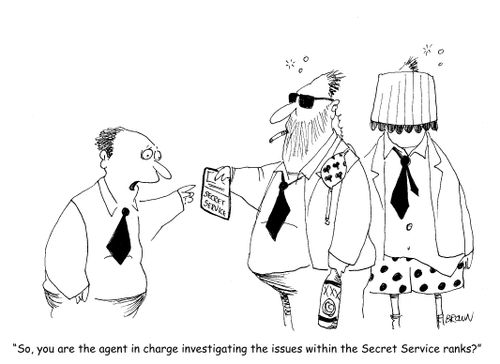 "So, you are the agent in charge investigating the issues within the Secret Service ranks?"