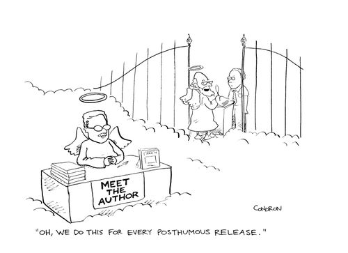 "Oh, we do this for every posthumous release."