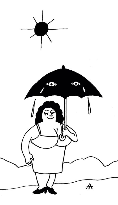Crying Umbrella