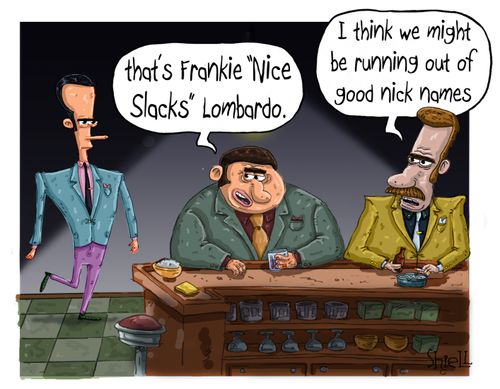 "I think we might be running out of good nick names."