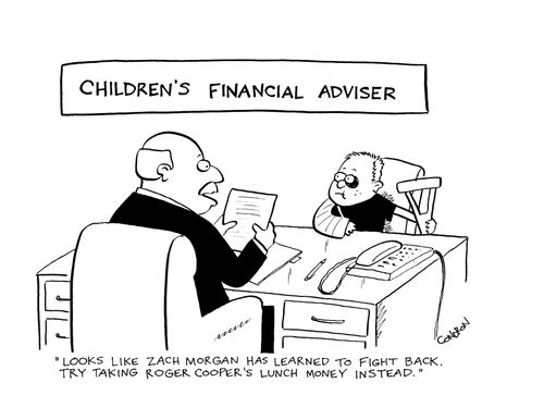 "Looks like Zack Morgan has learned to fight back.  Try taking Roger Cooper's lunch money instead."
