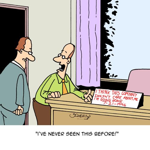 "I've never seen this before!"