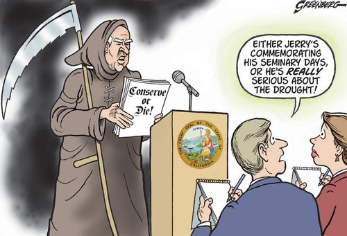 California drought decree