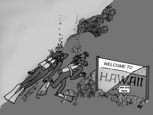 WELCOME TO HAWAII - You are here!