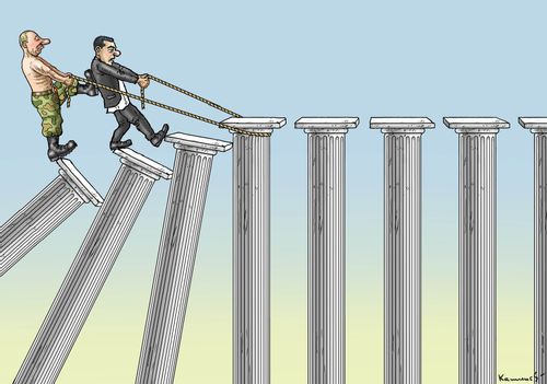 Putin Helps Tsipras hold Greece together 