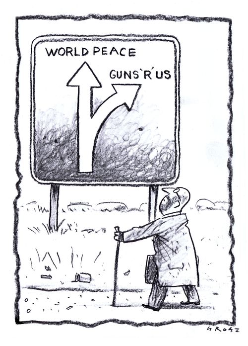 World peace...Guns 'R' Us