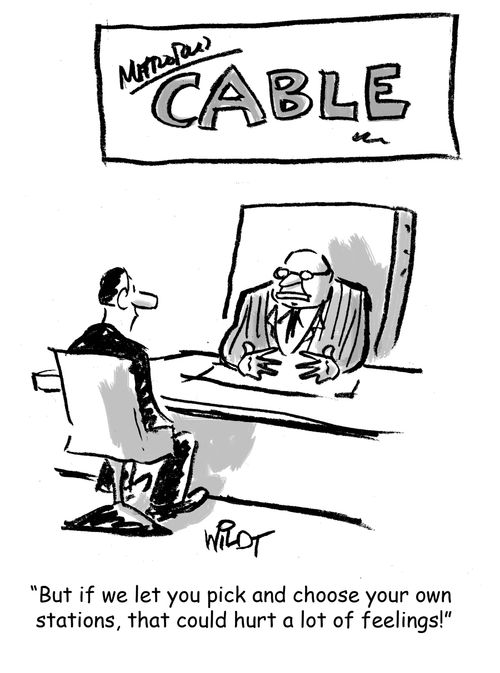 "But if we let you pick and choose your own stations, that could hurt a lot of feelings."