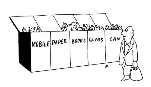 Recycling point.