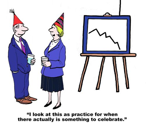 "I look at this as practice for when there actually is something to celebrate."