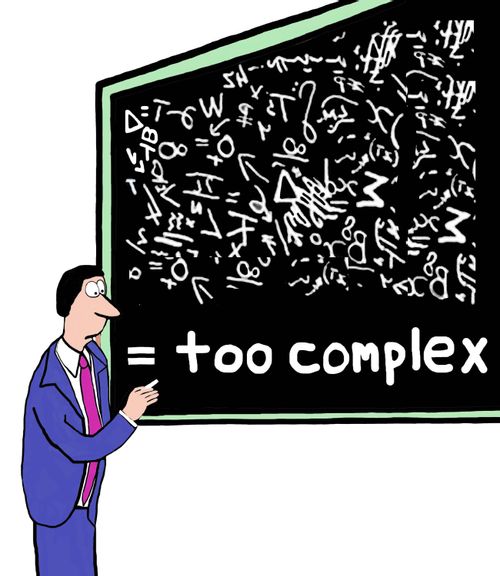 = too complex