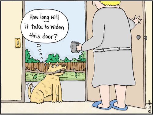 "How long will it take to widen this door?"