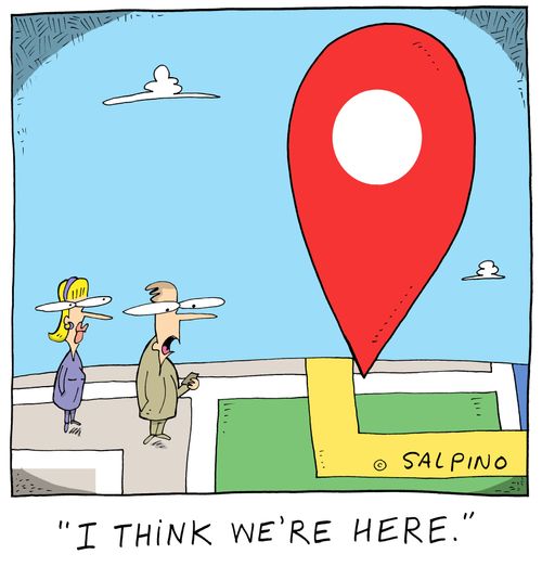 "I think we're here."