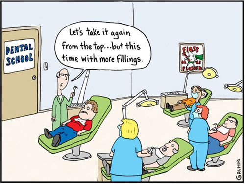 "Let's take it again from the top...but this time with more fillings."