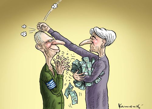 Lagarde and Varoufakis
