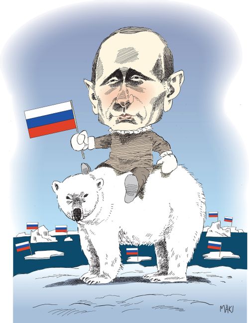 Putin moves on Arctic.
