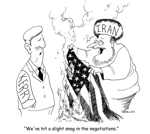 "We've hit a snag in negotiations."
