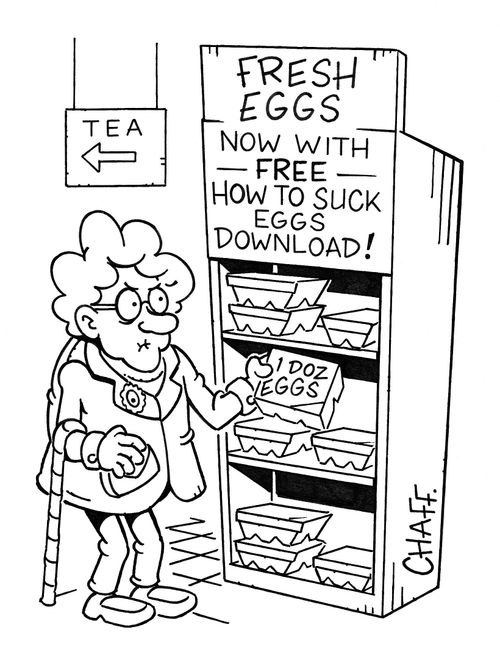 Fresh Eggs: Now With Free How To Suck Eggs Download!