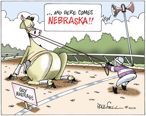 "...And here comes Nebraska!!"