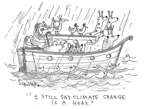 "I still say climate change is a hoax."