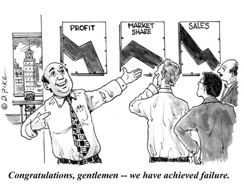 "Congratulations, gentlemen - we have achieved failure."