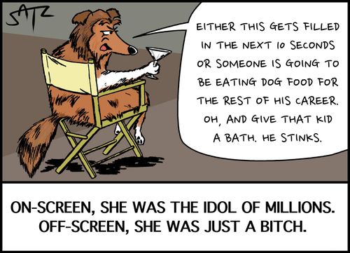 On-screen, she was the idol of millions. Off-screen, she was just a bitch.