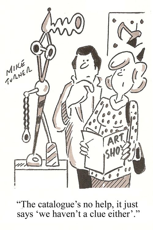 "The catalogue's no help, it just says 'we haven't a clue either'."