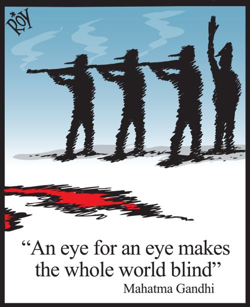 An eye for an eye makes the whole world blind