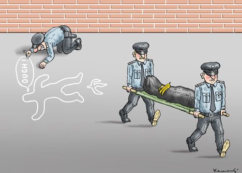 Crime Scene Humour