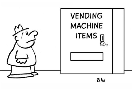 Vending Machine Items - 50 cents.