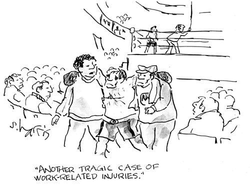 "Another tragic case of work-related injuries."