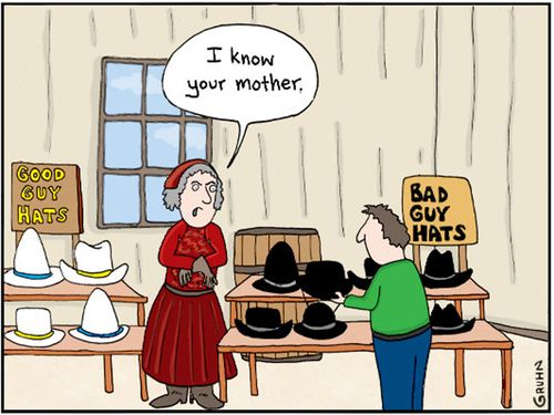 "I know your mother."