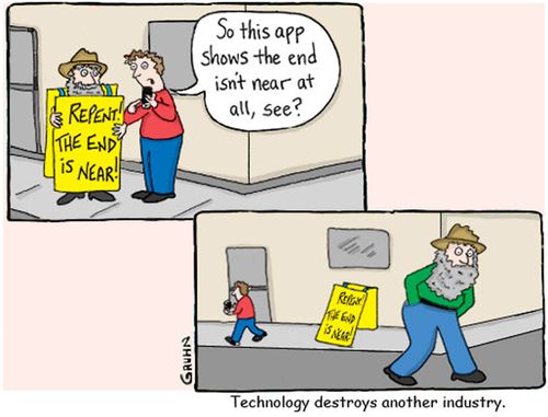 Technology Destroys Another Industry