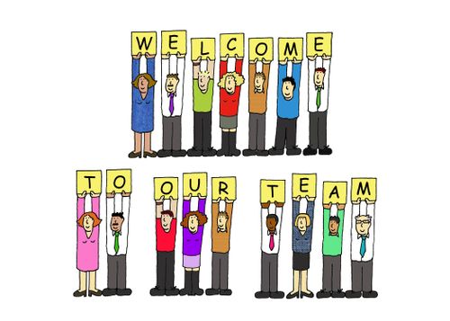 Welcome to our team.