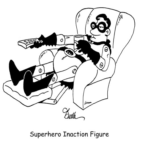 Superhero Inaction Figure