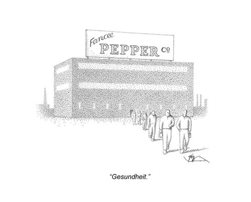"Gesundheit."