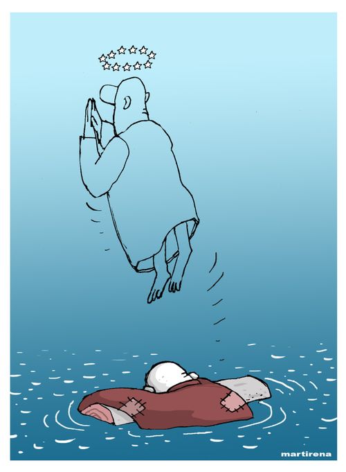 The Price of Trying to Enter Europe.