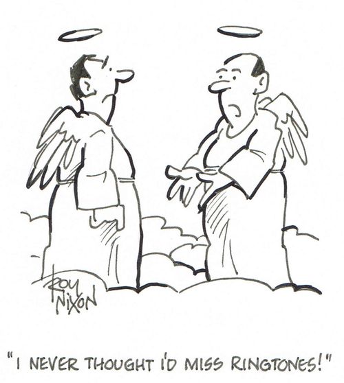 "I never thought I'd miss ringtones!"