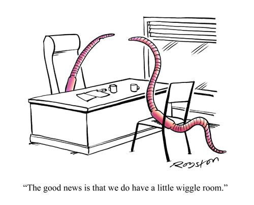 "The good news is that we do have a little wiggle room."