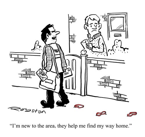 "I'm new to the area, they help me find my way home."
